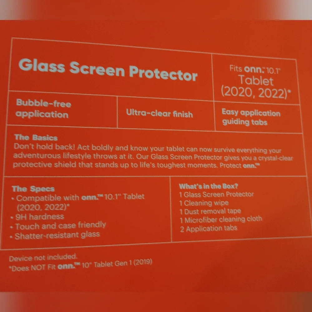 Tablet Screen Protector (New)